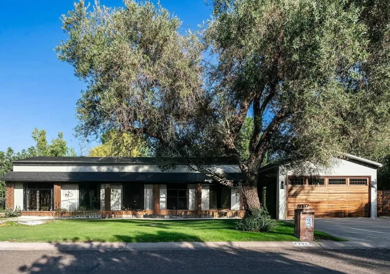 Vintage Glam Home Exterior Renovation: Garage & Patio Addition