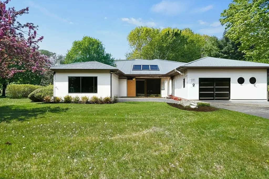 Modern Exterior Renovation of Suburban Home