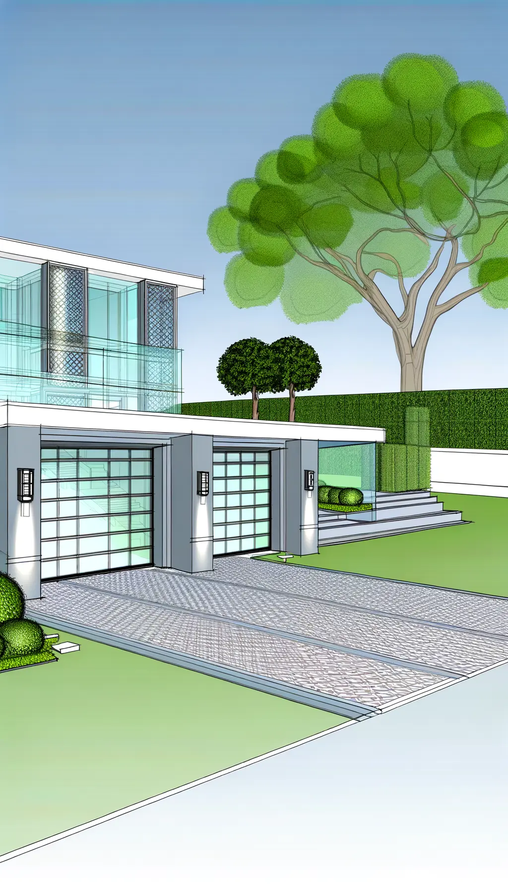 Contemporary Garage Remodel with Modern Features