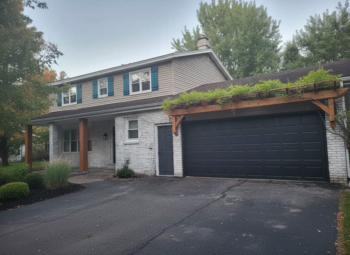 Modern Rustic Exterior Renovation: Budget-Friendly Design Transformation