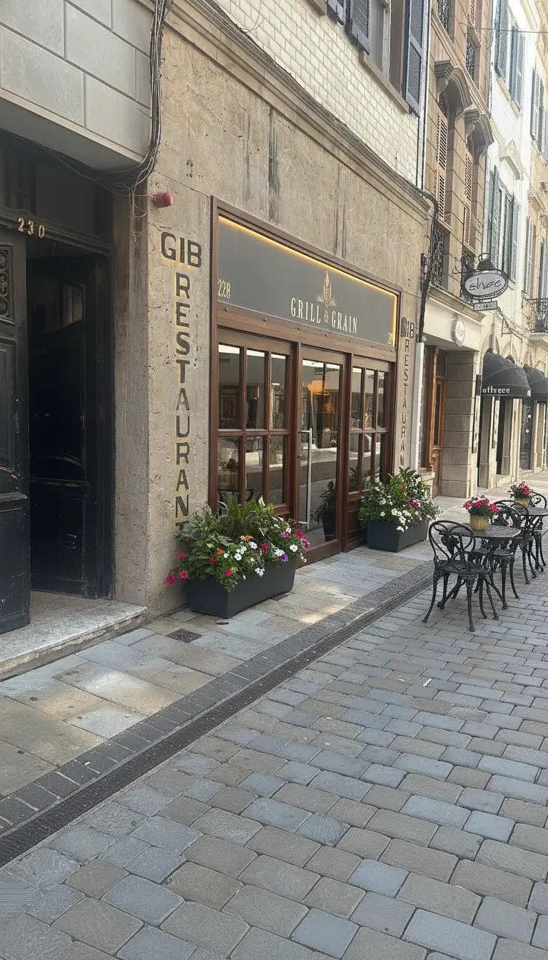 Restaurant Exterior Remodel: Grill & Grain – Enhance your Restaurant's Appeal with a Modern Facelift