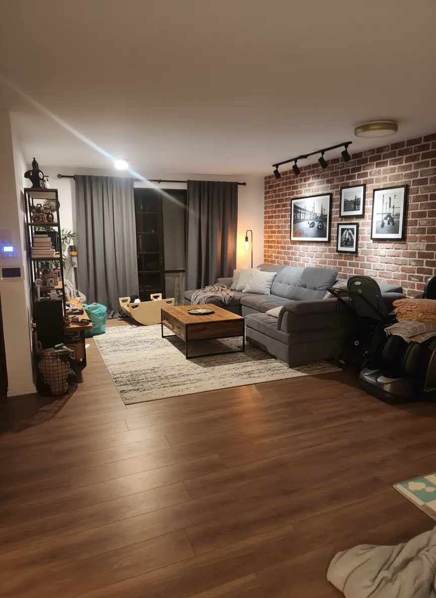 Industrial Living Room Transformation: Budget-Friendly Design Ideas