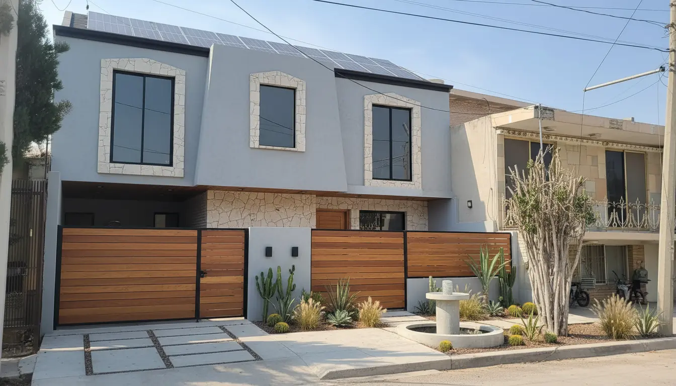 Minimalist Exterior Remodel: Modernize Your Home with Light Colors and Quarry Accents | Over-6-Month Project