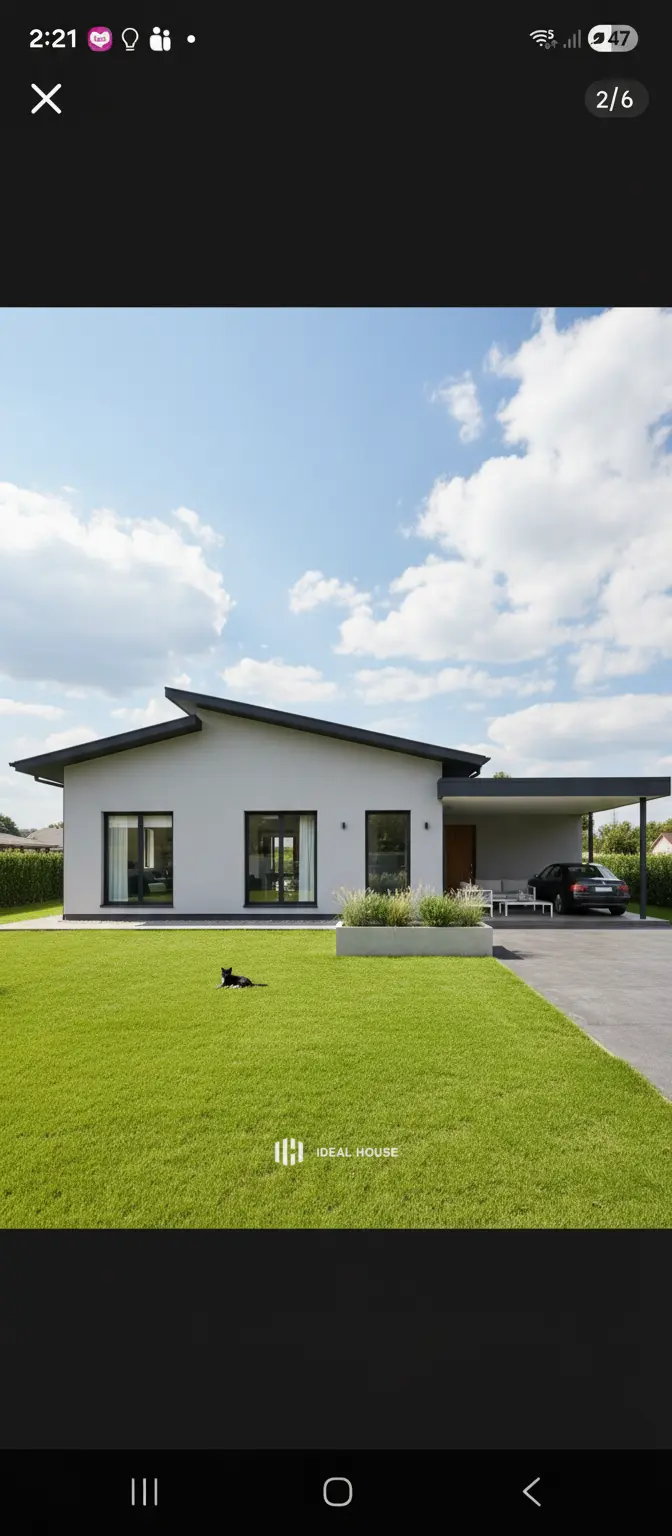 Modern Exterior Remodel with Carport and Terrace | Transform your home with a sleek, budget-friendly design. Get inspired now!
