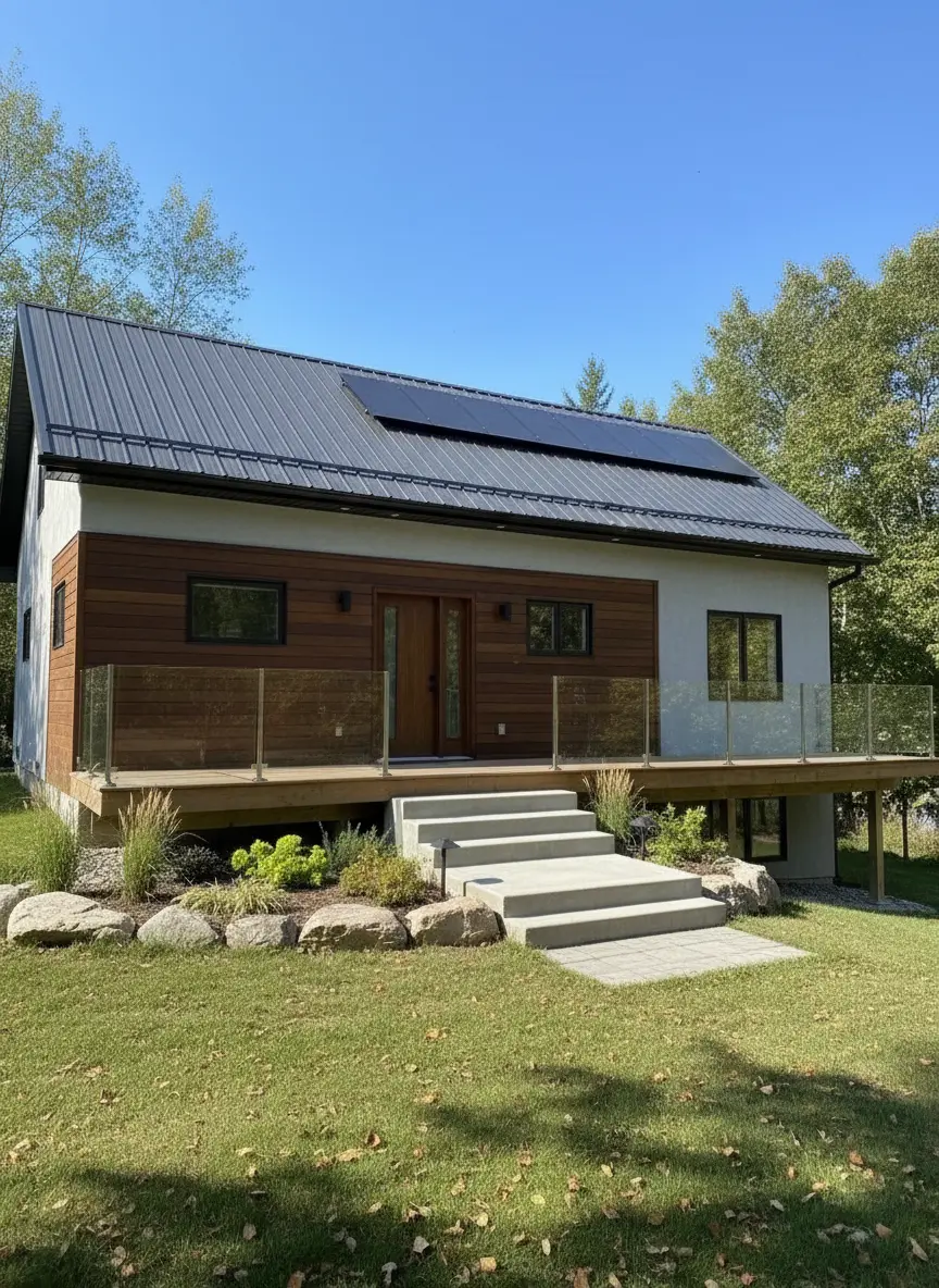 Modern Exterior Home Transformation: Sustainable Design & Renovation Ideas